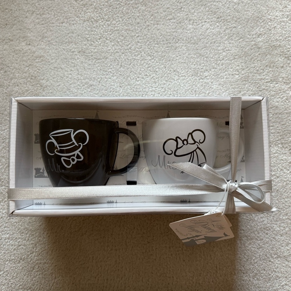 Mr. and Mrs. Disney Mugs